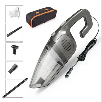

12v 120w 7000pa Wired Dry/wet Handheld Vacuum Cleaner Cigarette Lighter Powerful Suction Vacuum Cleaner