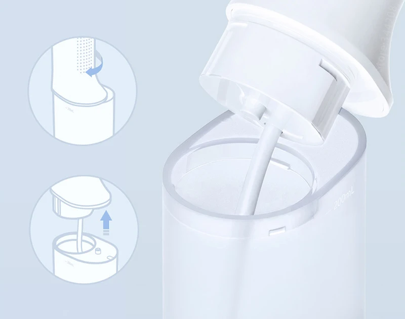 Whitening Flosser, Dente Limpador, Fio De Água