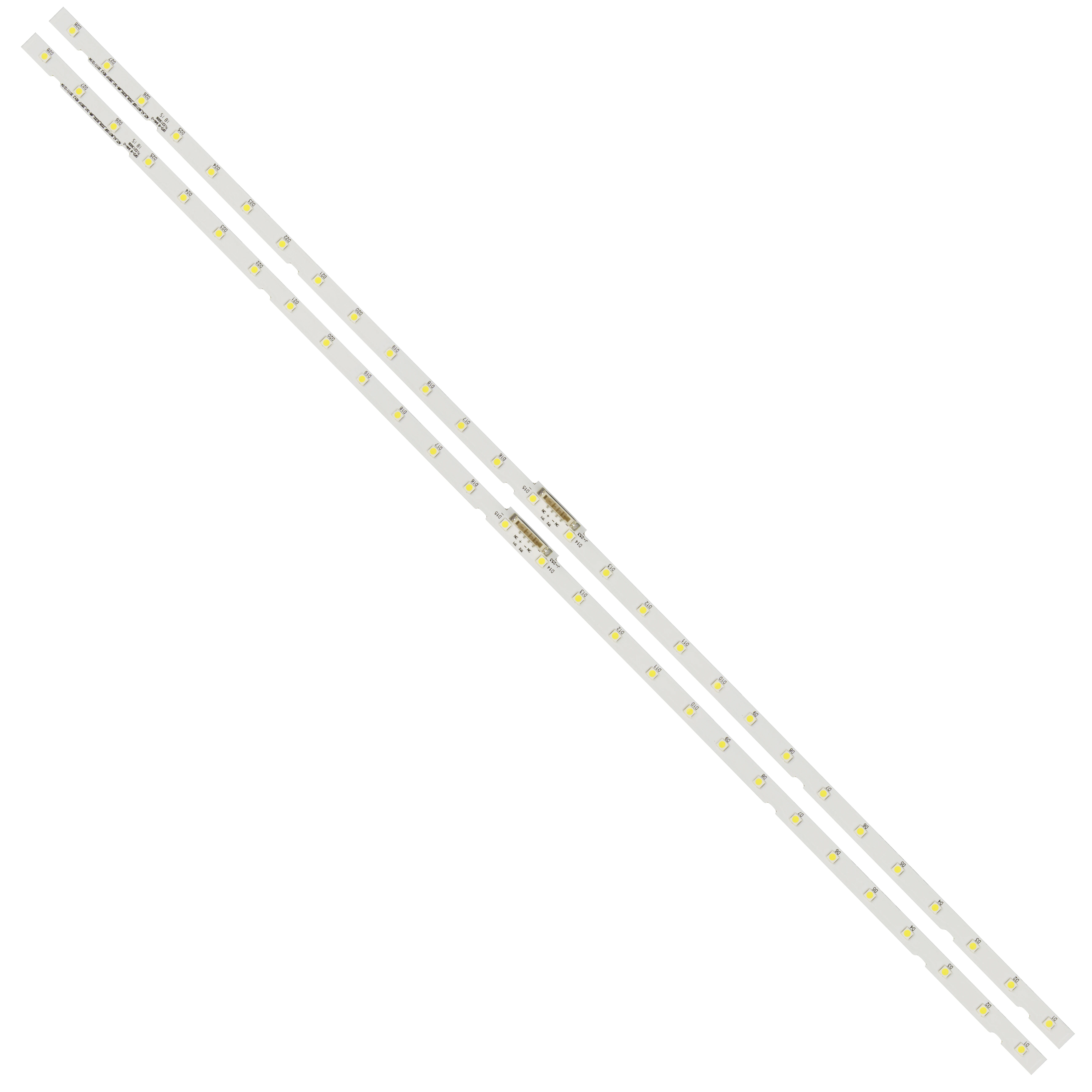 Новый 28LED светодиодная подсветка полосы для Samsung UE43NU7100U AOT_43_NU7100F UE43NU7120U UE43NU7170U