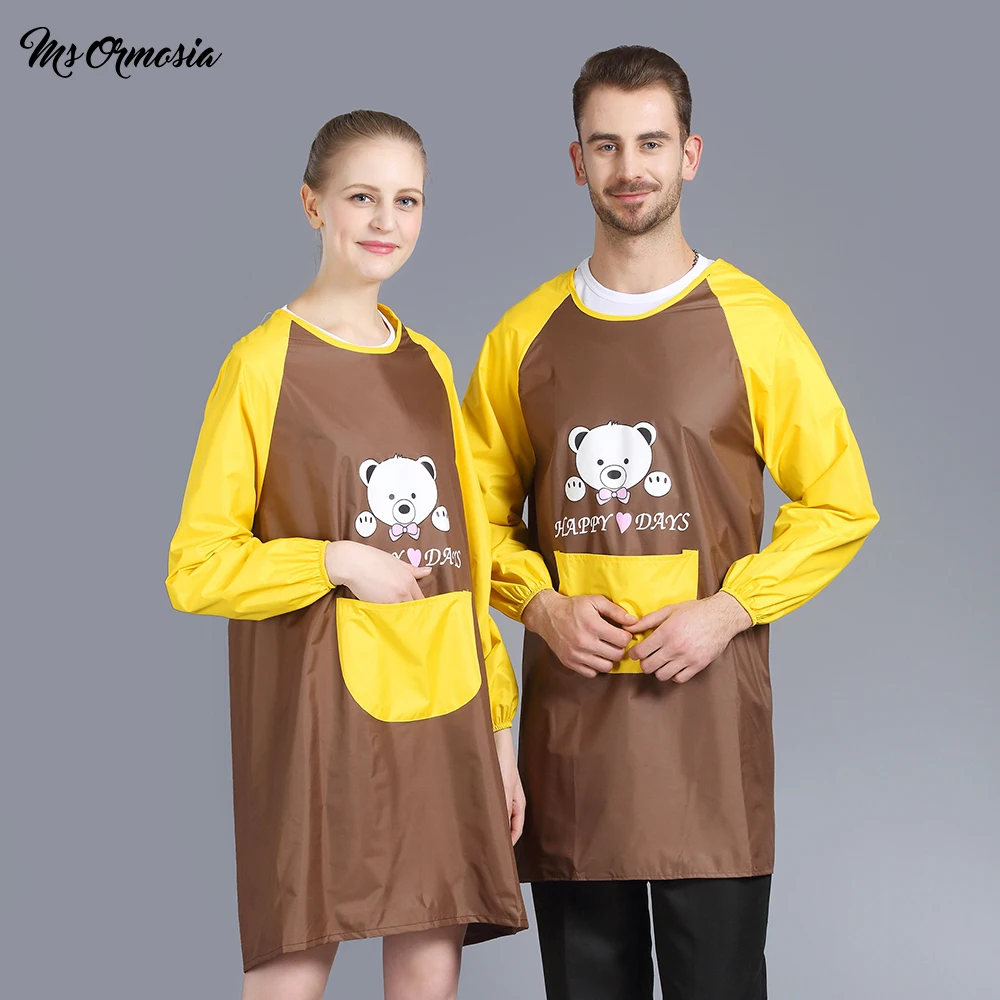 

wholesale Cotton canvas work clothes apron unisex kitchen cooking apron barbecue haircut work apron waiter cafe restaurant apron