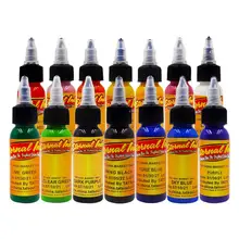 Body Painting Tattoo Ink 30ML Permanent Makeup Coloring Pigment Eyebrows Eyeliner Tattoo Paint Body Eternal Tattoo Ink