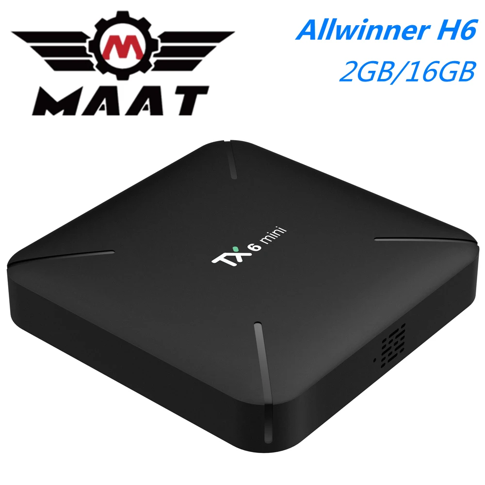 5 шт./лот TX6 Мини Android 9 0 Смарт ТВ коробка Allwinner H6 четырехъядерный телеприставка 2 Гб