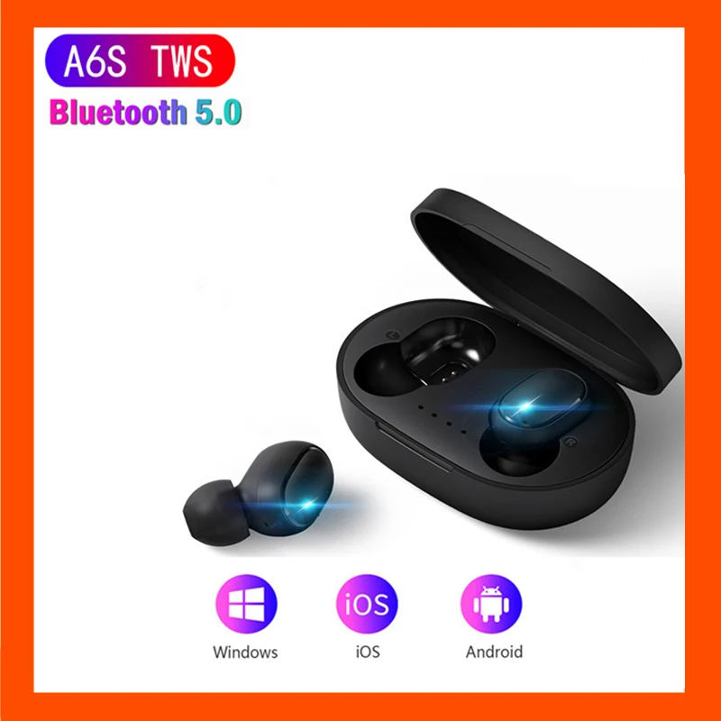 2020 Version Wireless Earphone Bluetooth 5 0 TWS Hifi Stereo Dual Mic Headset Waterproof Sport Earbuds