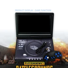 9," Портативный dvd-плеер HD видео плеер AV вход выход автомобиля мини ТВ игральное устройство США/Великобритания/ЕС/AU Plug