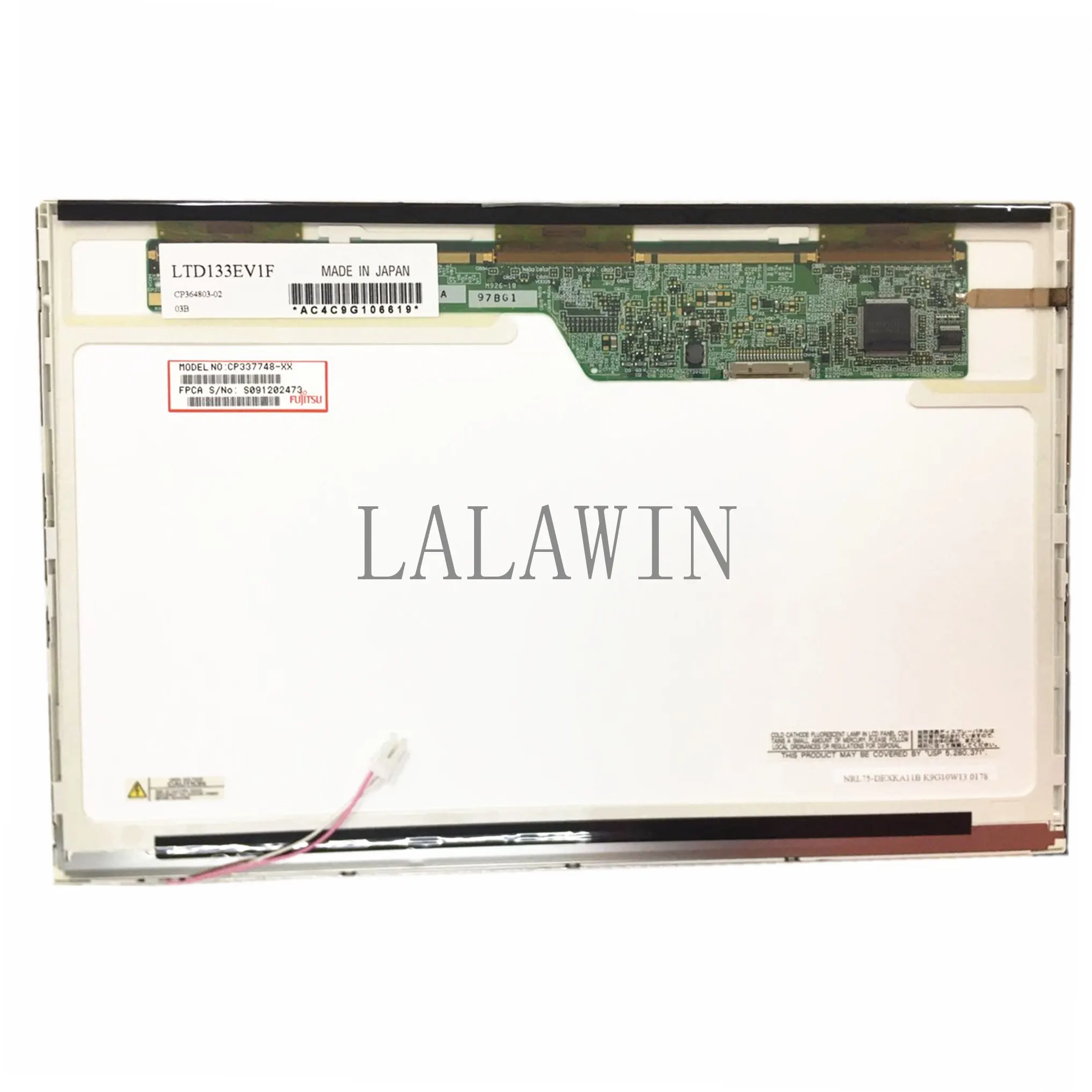 LTD133EV1F подходит LT133DEVJK00 20-контактный разъем 1280x800 ЖК-дисплей сенсорный экран панель