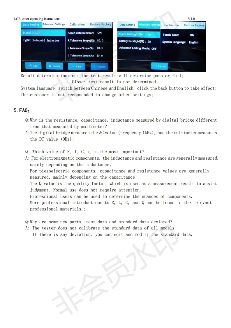 LCR tester operating instructions_03