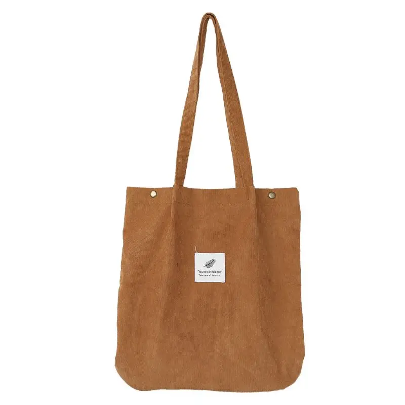 Новая модная женская Вельветовая Сумочка, сумки через плечо, сумка-тоут, кошелек, Повседневная сумка для покупок