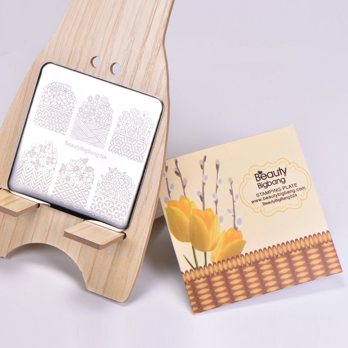 Beautybigbang 30 шт. набор штамповочных пластин для дизайна ногтей различные квадратные шаблоны для мешков штамповки карт Цветочные штамповки для ногтей набор шаблонов