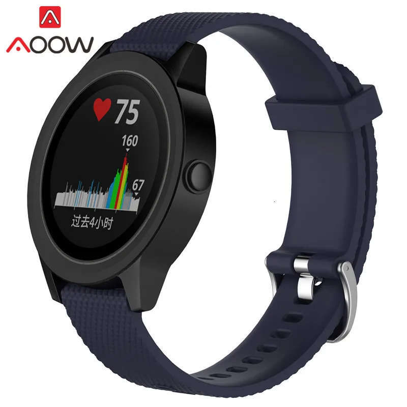 20 мм 22 мм силиконовый ремешок для samsung Galaxy часы Garmin Amazfit замена Браслет часы Группа ремешок для Шестерни Спорт S2 S3