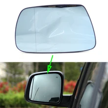 Reverse Mirror Glass for Jeep Grand Cherokee 2005~2010 Auto Blind Side Heated Wing Mirror Car Rear View Mirror Convex Glass