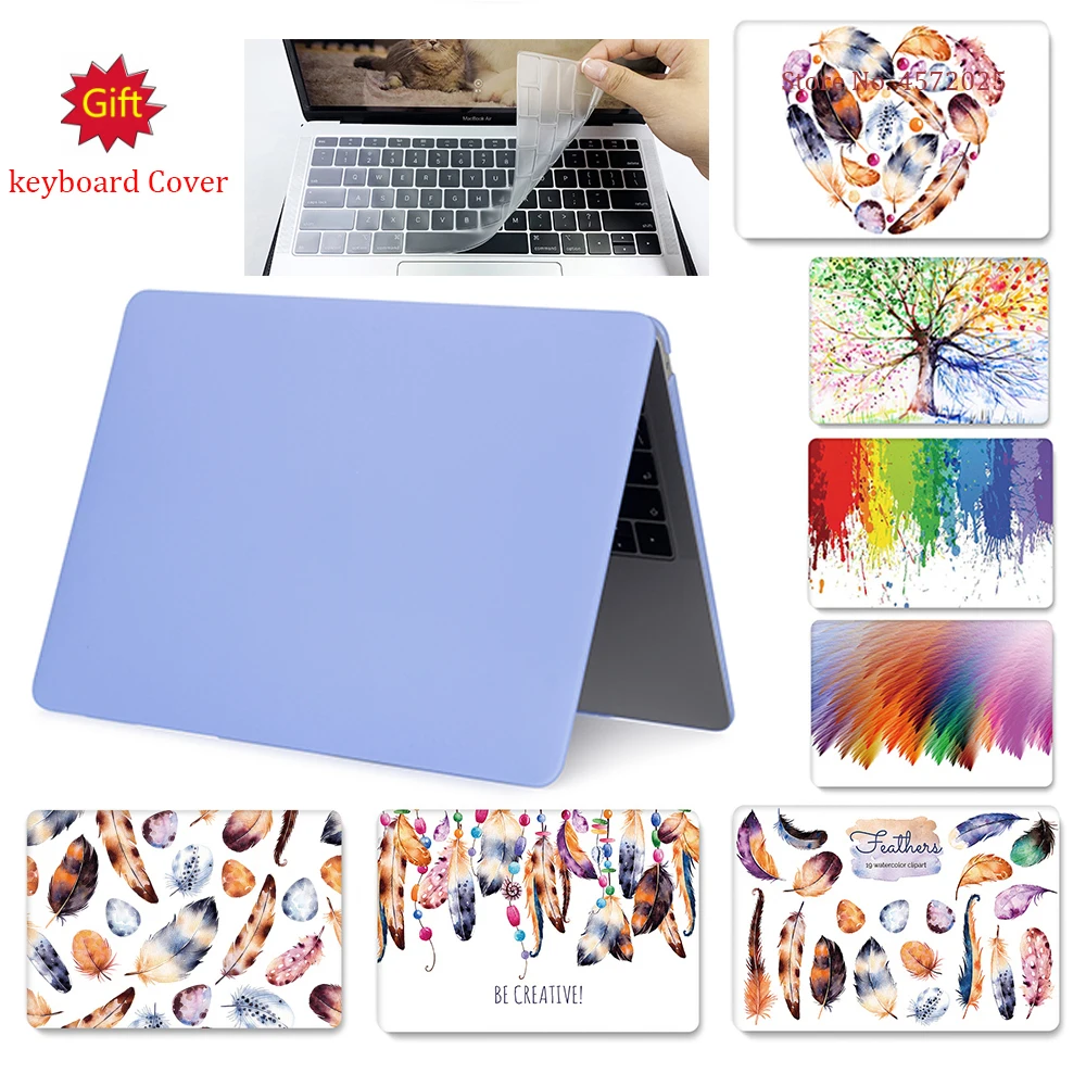 Чехол для ноутбука apple macbook Air Pro retina 11 12 13 15 mac Book 13,3 дюймов A2159 с сенсорной панелью+ крышка клавиатуры