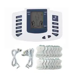 Электрический стимулятор для всего тела устройство для расслабления мышц акупунктурный Массажер импульсный массажер для тела с 8 парными