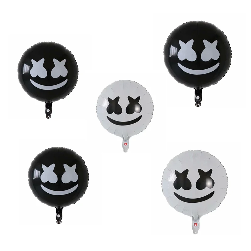 5 шт. Cotton Candy воздушный шарик из фольги в форме/футболка для диджеев с изображением