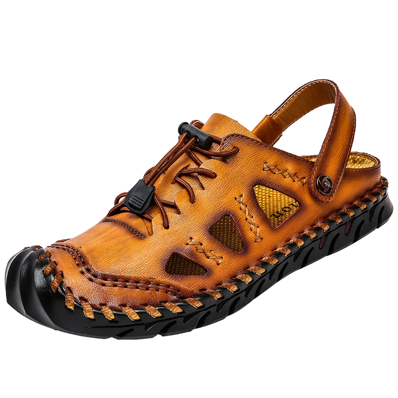 crocs sandals leather