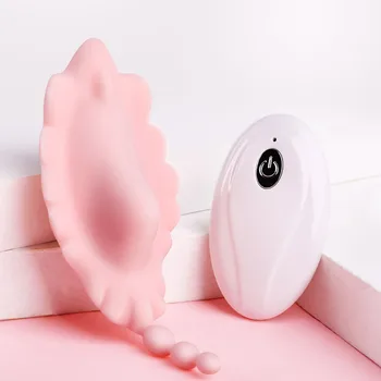 Shell Shape Invisible Wireless Remote Control Panty Vibrator Recharge Wearable Clitoral Stimulator Panties Wear Egg Sex Toy 3