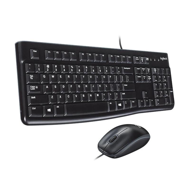 Logitech мышь комбинации клавиш MK120 проводной простота Рабочий стол для Беспроводная оптическая мышь для геймеров