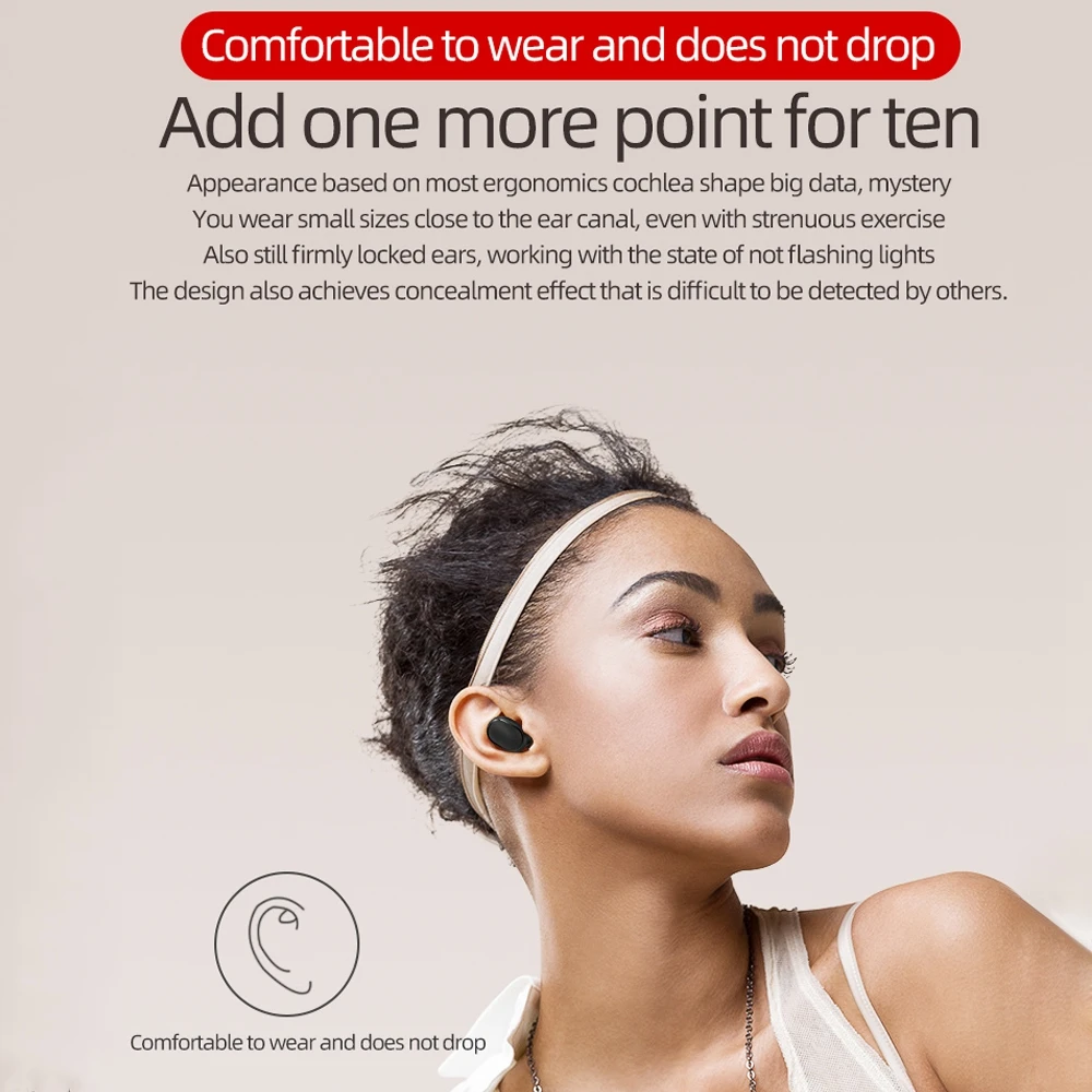Original Xiaomi Redmi AirDots True Wireless Earphone Headphone TWS bluetooth Earphones Active Noise Cancellation Dropshipping