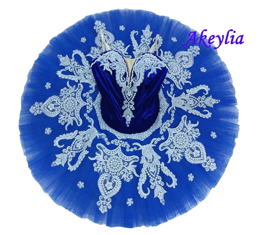 Белая кукла профессиональная белоснежная королева YAGP балетная пачка для женщин Щелкунчик Классическая тарелка балетный сценический костюм темно-синий