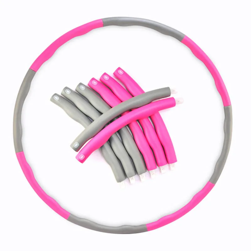 

Factory Direct Basic Models Hula Hoop Plastic Massage Foam Children's Hula Hoop Combination Hula Hoop a Generation of Fat