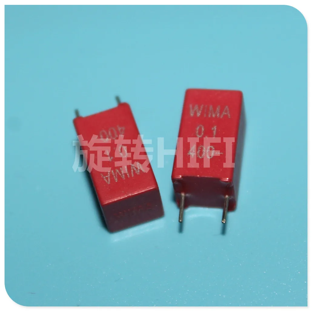 10 шт. оригинальный RED WIMA MKS2 100NF 400V P5MM 0 1 мкФ 100n 104/400V Аудио 104 mks-2 0.1uf400v | Электроника