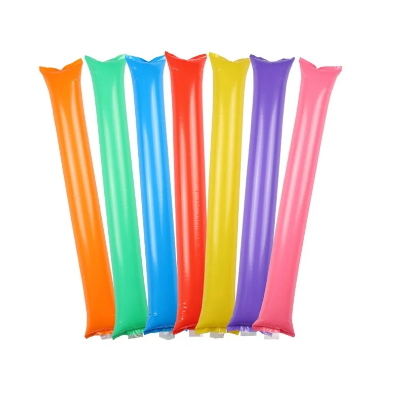 Inflatable Cheer Sticks Cheerleaders Inflatable Stick Cheering Sticks Cheerleading Team Cheering Props Party Toys 2PCS