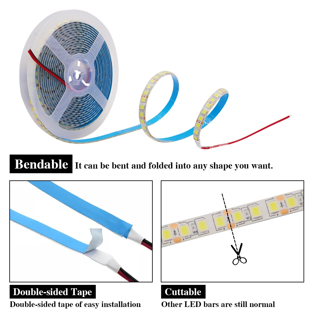 รูปสินค้า LED Strip ยืดหยุ่น กันน้ำ แสงสวย ปรับโทนได้