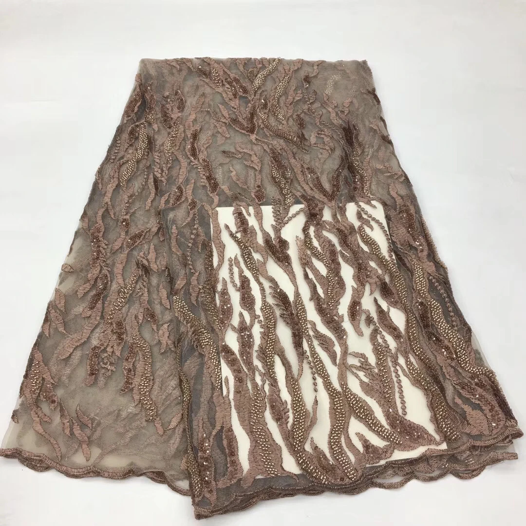 

French tulle lace fabric 2022 high quality African lace fabric embroidered Nigerian lace fabric for women wearing XX3699