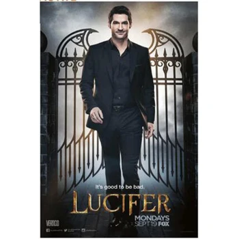 

Full 5D Diy Diamond Painting Round/Square, Lucifer Season 3 Poster,Rhinestones Diamond Painting Embroidery Custom WG1719