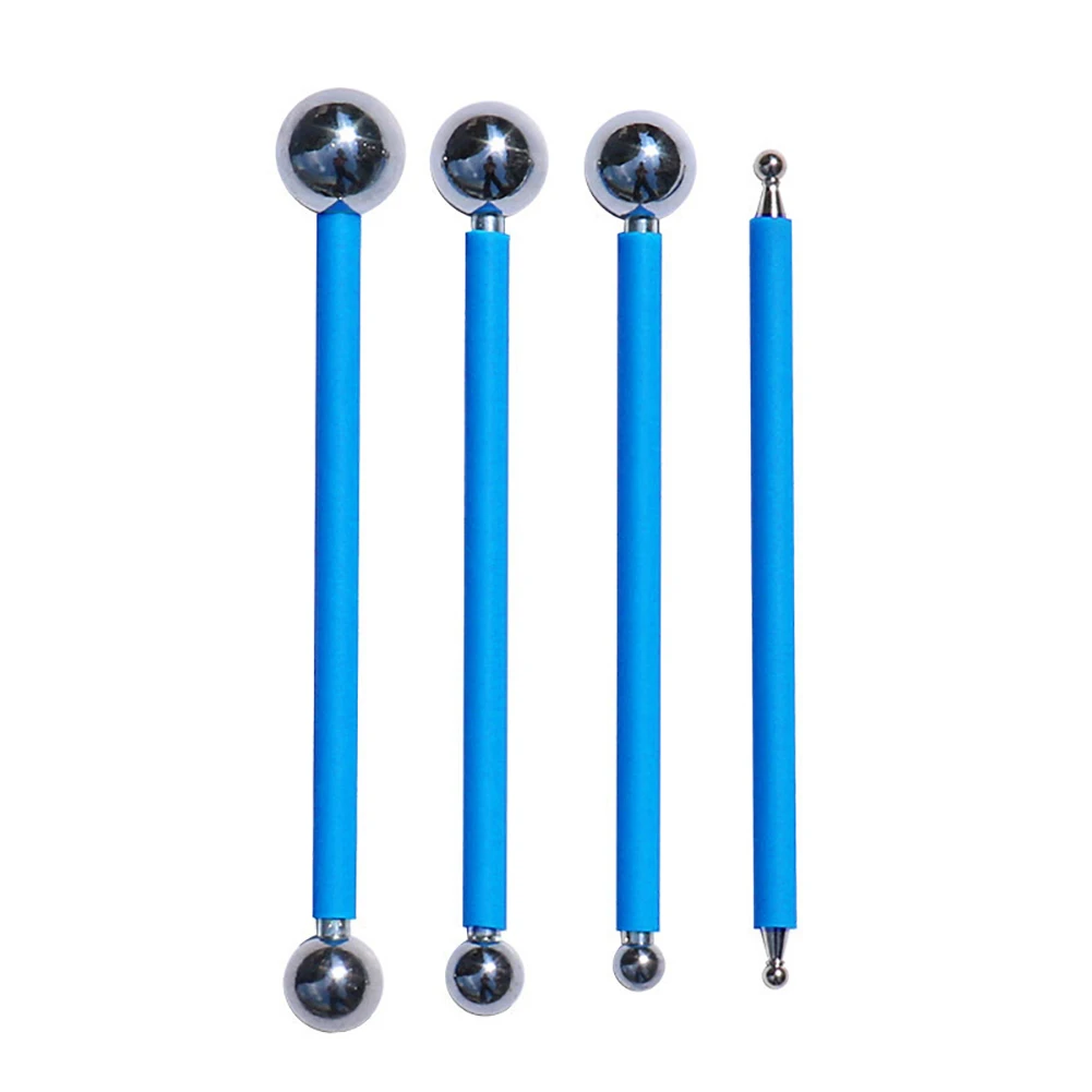 

4pcs/set Double Steel Pressed Ball Tile Grout Tools Repairing Stick Ceramic Floor Grouting Glue Gaps Scraping Tools