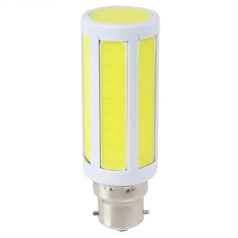Ultra Bright B22 12W Cob LED Corn Bulb White Light Color 110V LED Lamp Lighting Accessories 6000-7000K White