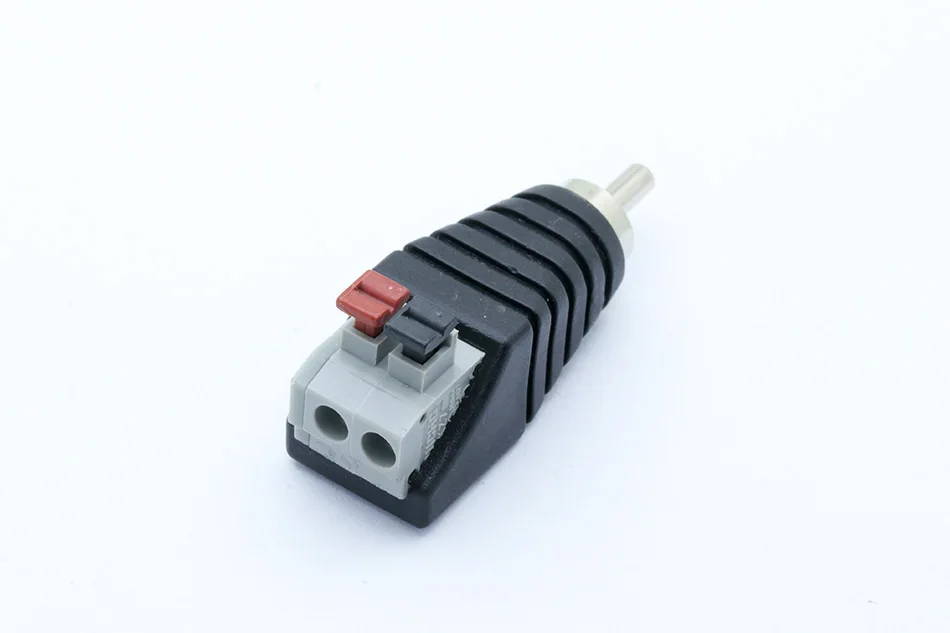 50 шт. RCA AV balun Разъем, RCA штекер разъем