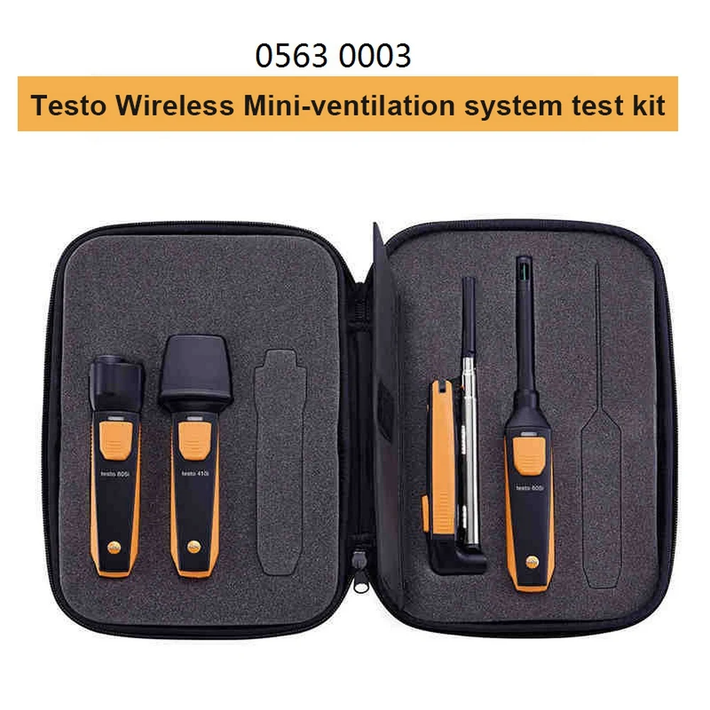 Pressure Gauge Testo Electronic Wireless Smart 0563 0003 0004 Air Conditioner Overhaul Kit Including 605i 405i 410i 805i | Инструменты
