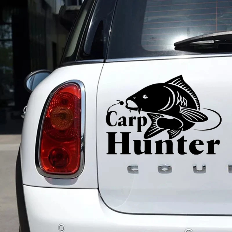 CARP Fishing Car Sticker, Waterproof Car Decal, Vinyl Stickers On Car Truck  Bumper Rear Window Laptop