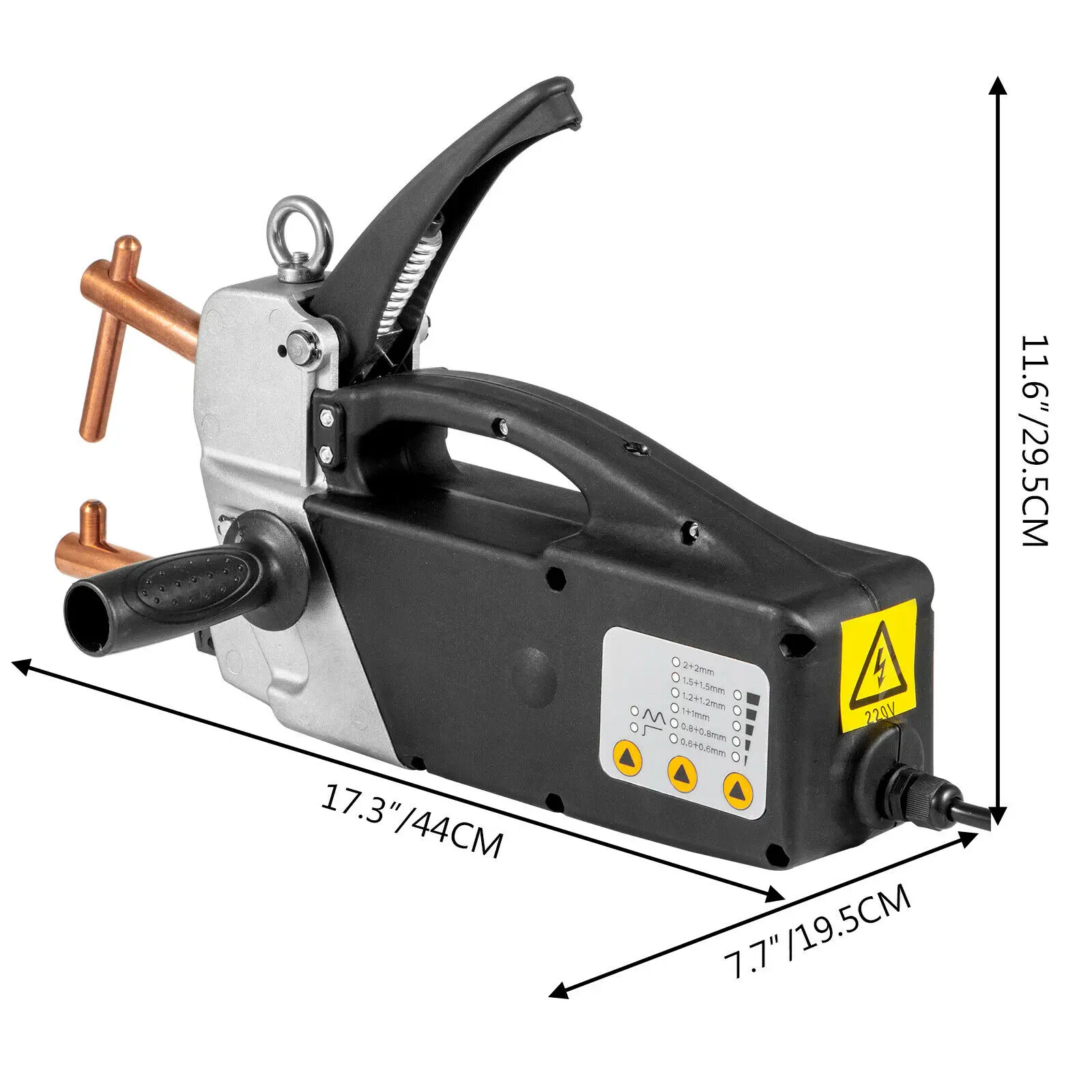 Stazione Saldatura VEVOR 70W Con Display Digitale - Temperatura Regolabile 50-500°C, 5 Punte, Trasformatore Integrato