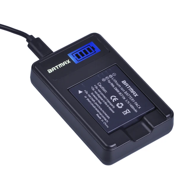 Caricatore USB PATONA Per Batterie Panasonic DMW-BCF10, BCG10, BCJ13 | Compatibile Con Lumix DMC FS7, LX5, Ecc. - Foto 3