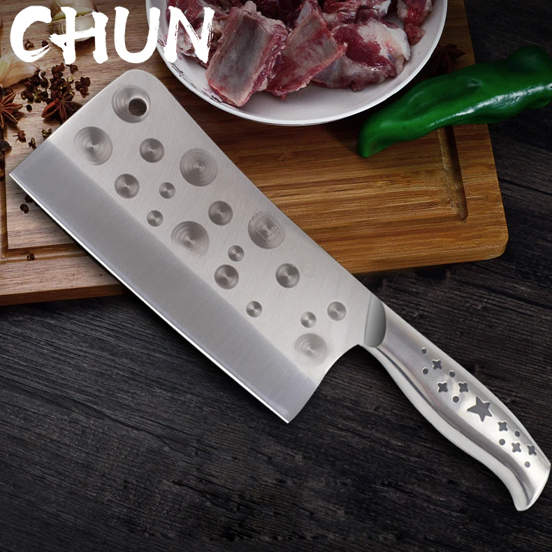 CHUN новый дизайн кухонный нож из нержавеющей стали китайские кухонные ножи 4Cr13Mov