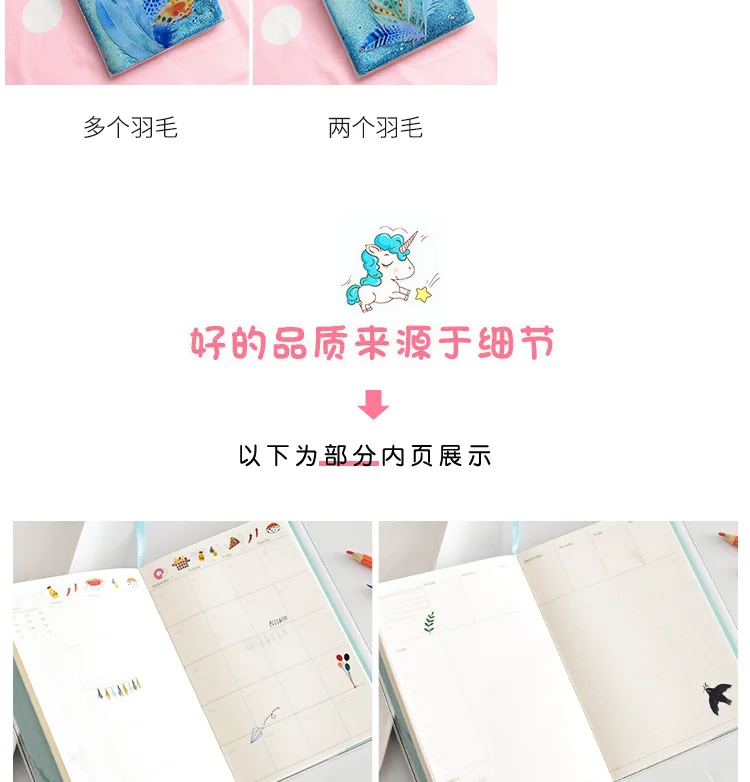 Корейский ПВХ Обложка для школьной тетради Kawaii счет дневник планировщик мероприятий Прекрасный Альбом для зарисовок Papelaria Caderno Escolar
