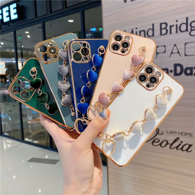 حافظة لهاتف آيفون 13 12 11 برو ماكس XR XS X 7 8 Plus SE Mini 13pro 12pro 11pro 8 plus غطاء خلفي فاخر من السيليكون جديد main image 0