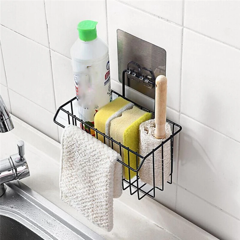 

Household Bathroom Storage Rack Bathroom Cosmetics Wrought Iron organizer