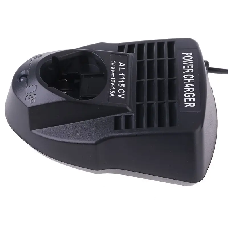 Battery Charger Battery Charger Adapter US/UK Plug AL1115CV Replacement Battery Charger for Bosch 10.8V-12V Lithium Ion Charger BC330 for Bosch Battery BAT411