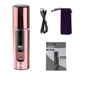 

Household Portable Facial Steamer USB Rechargeable Deep Spray Water Beauty Instruments Machine Cleaning Beauty Hair Steamer F30