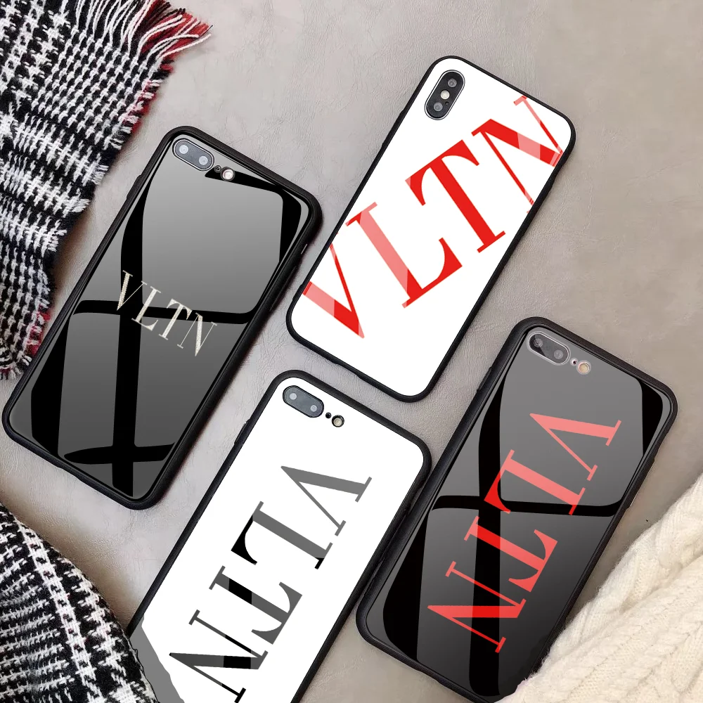

glass Phone case For iphone 11 Pro MAX XR X 7 Plus 6s 6 8 capa DIY Shockproof Glass Phone Case For iPhone XS 5 5S SE Custom case