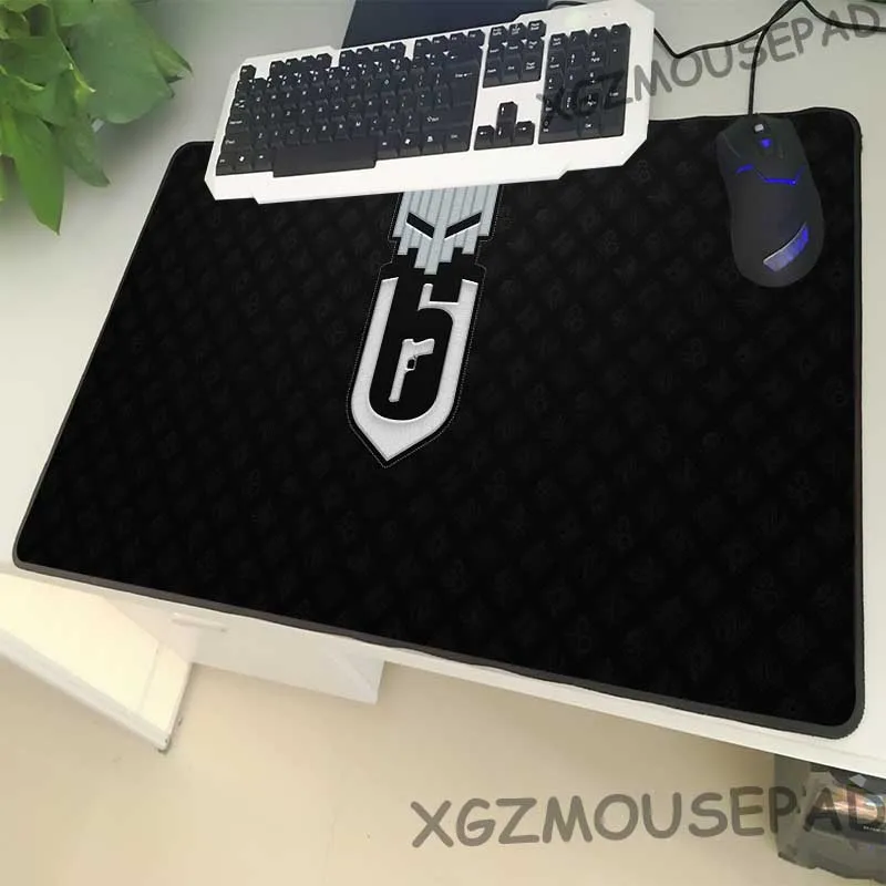 XGZ Россия большой размер черный игровой коврик для мыши Блокировка боковой робот
