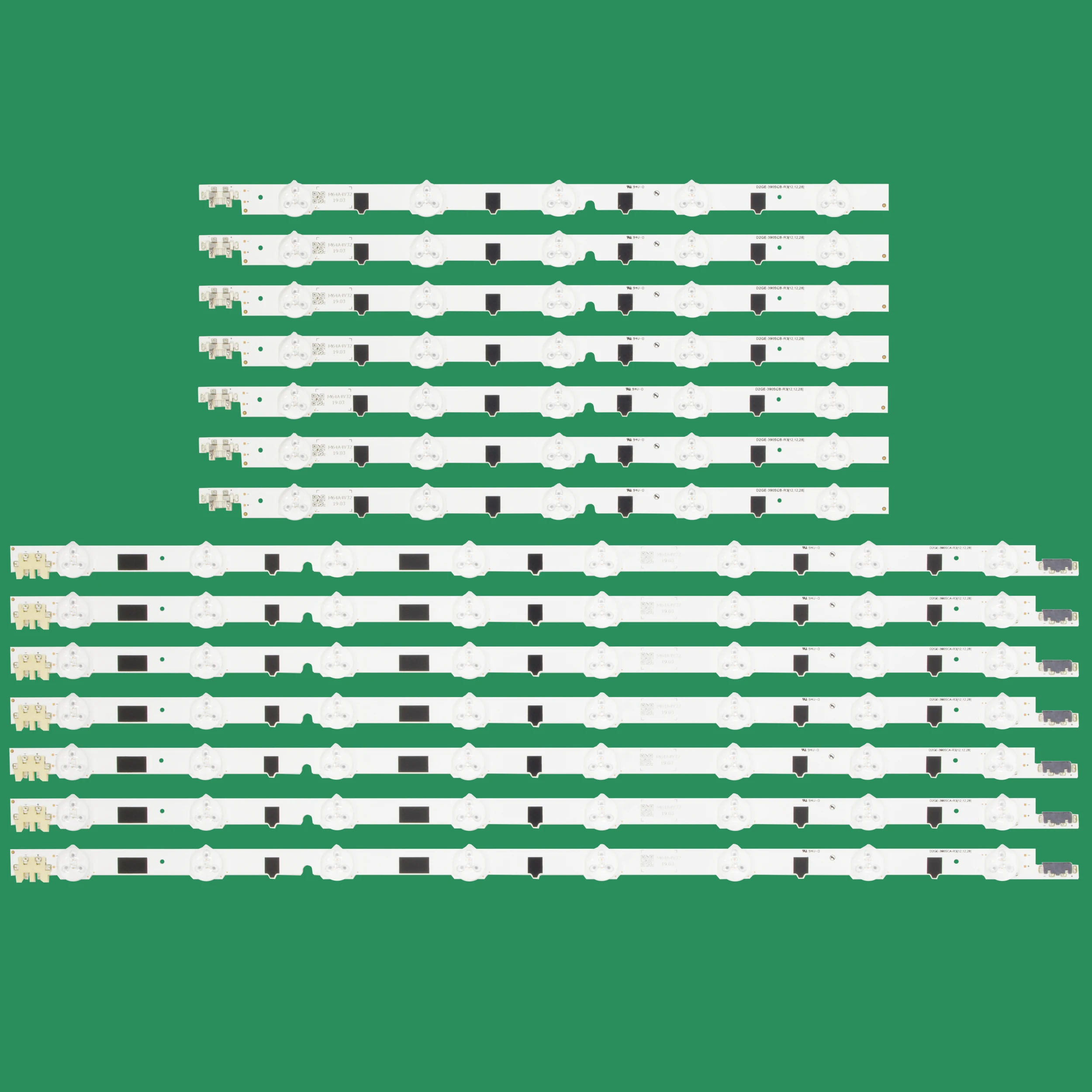 

New Original Kit 14pcs LED strip for Samsung UE39F5300A UE395500AK 2013SVS39F BN96-27896A 27897A D2GE-390SCA-R3 D2GE-390S