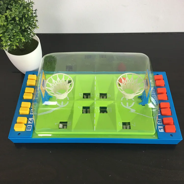Игрушечная настольная игра для игры в баскетбол, приставка для стрельбы, Детская игра с вашим партнером, детская Интерактивная настольная игра унисекс, есть 3-7 лет