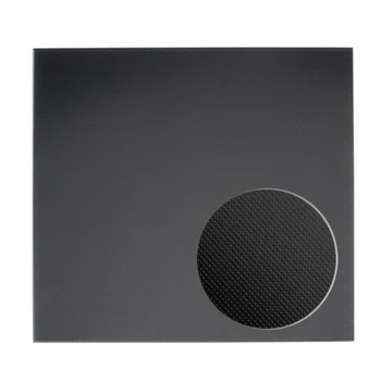 

235*235mm ULTRABASE Lattice Heating Bed Plate Platform Black Carbon Silicon Crystal Glass Plate For Ender 3 3D printer