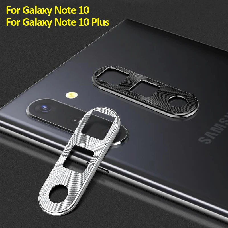 

For Samsung Galaxy Note 10 Plus Camera Lens Protector Ring Plating Aluminum For Galaxy Note 10 10+ Note 10 Plus Camera Protector