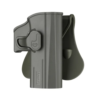 

Amomax Adjustable Tactical Holster for CZ P-07 CZ P-09 for Airsoft - Right-handed Green Standard only with waist plate