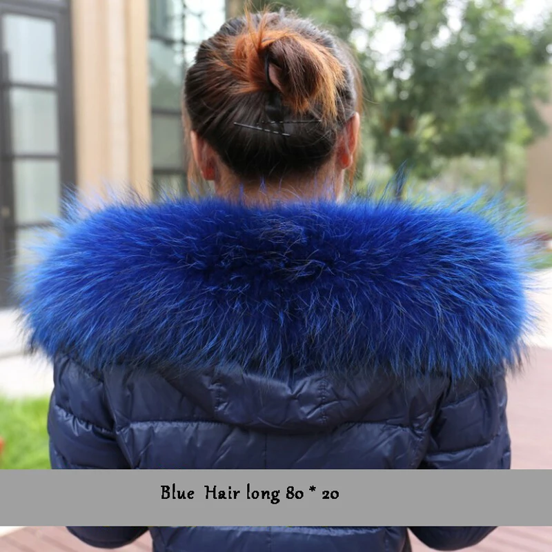 JKP натуральный енот меховой шарф-воротник для женщин натуральный мягкий шарфы с мехом енота Новая модная зимняя теплая шаль и обертывания