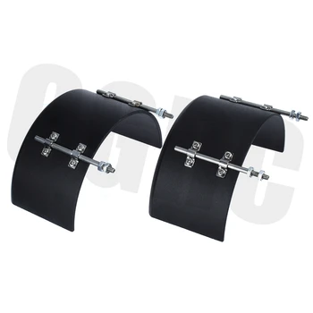

2pcs 1:14 RC Car High Quality Metal Alloy Fender Mudguard For 1/14 Tamiya Tow Drag Trailer Truck DIY Upgrade Parts